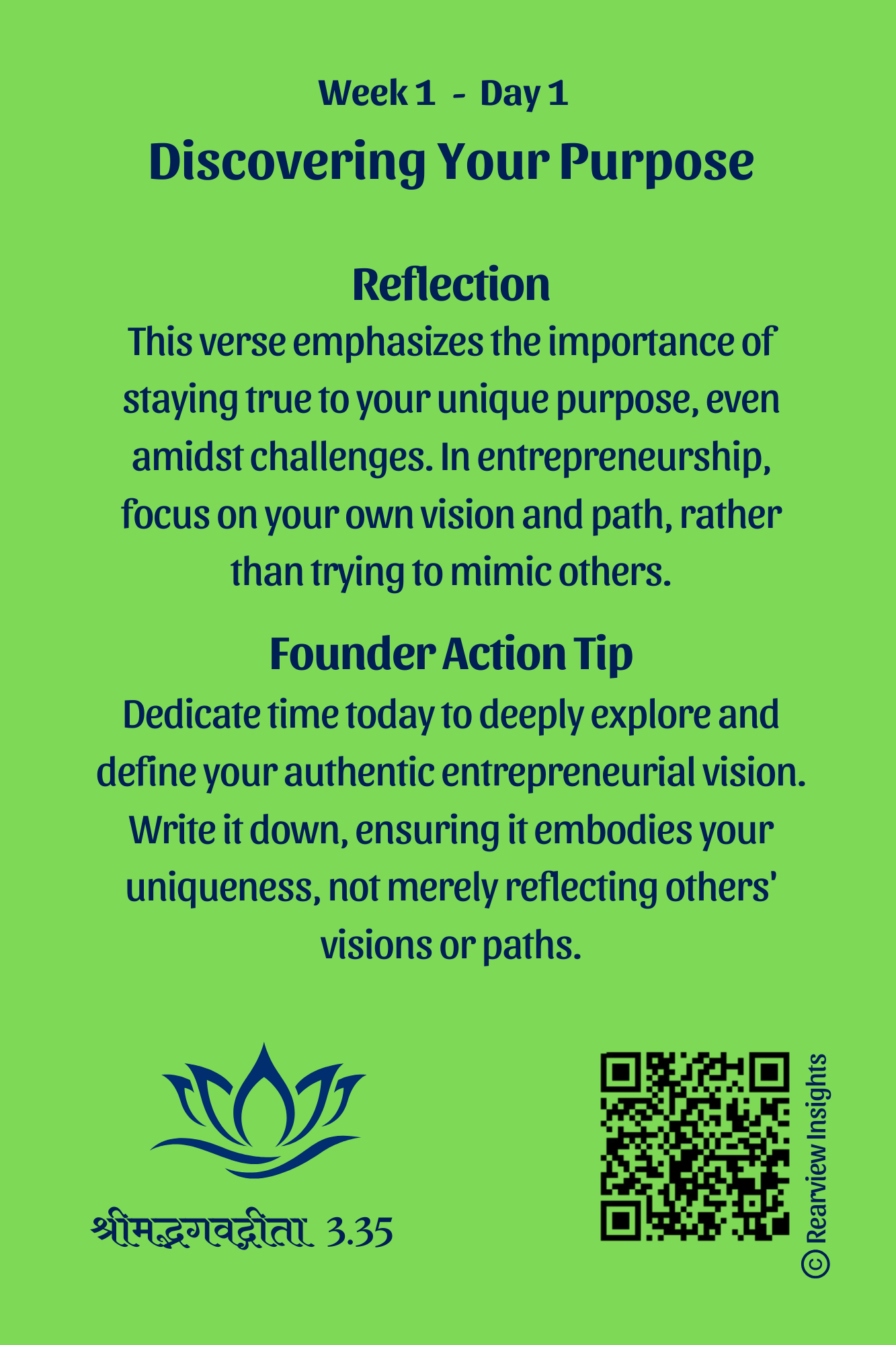 Startup Dharma: Bhagavad Gita for Entrepreneurs (Cards)