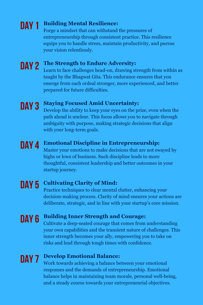 Startup Dharma: Bhagavad Gita for Entrepreneurs (Cards)